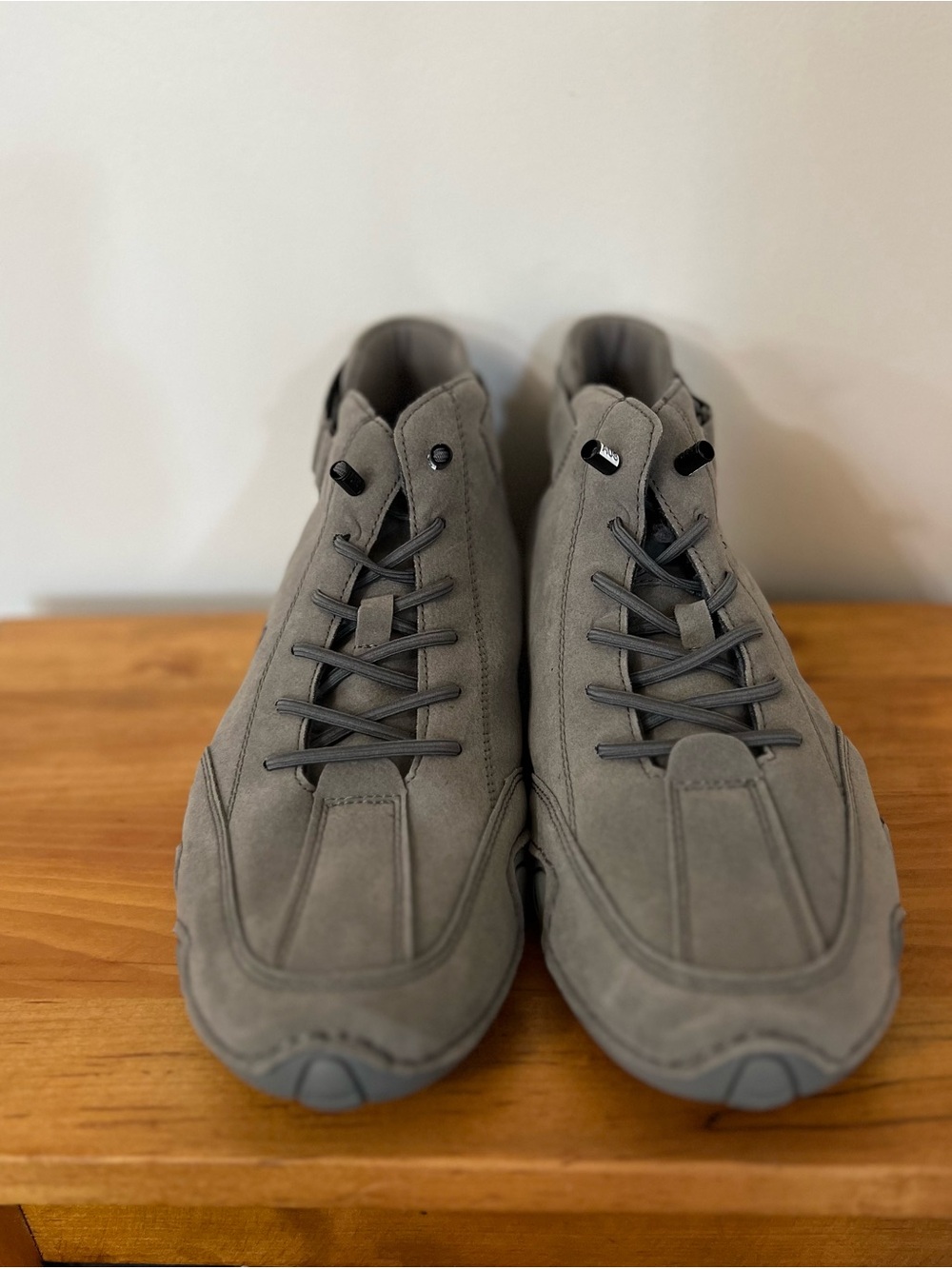 LDECK Men’s Suede High-Top Sneakers
